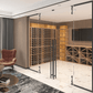 Mahogany Diamond Bin Modular Wine Rack - Genuwine Cellars Shop