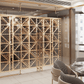  cherry single-column wine rack - Genuwine Cellars Shop