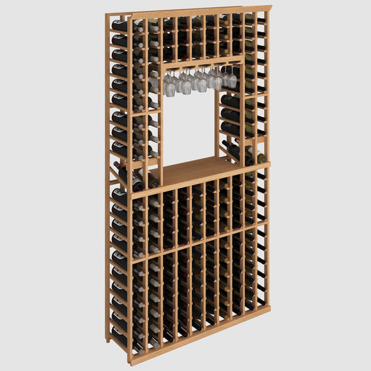 Elite Kit Rack Tasting Display Modular Wine Rack for 158 bottles - Genuwine Cellars Shop